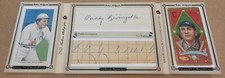1909 T206 T205 Historic Autographs Auto CY YOUNG (HOF) & PADDY LIVINGSTON