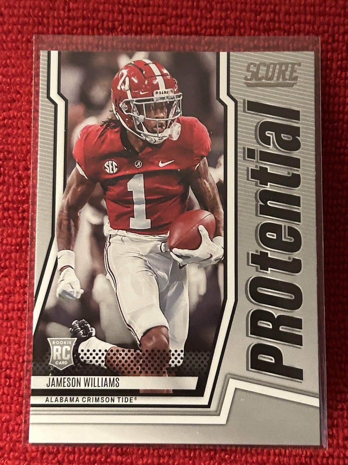 JAMESON WILLIAMS 2022 Panini Score Football Protential Rookie RC #P-JW Lions