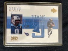 Steve McNair   Certified Game Used Jersey  Card  (Inventory #B)