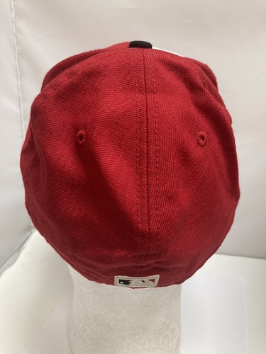 Gorra New Era MLB Cincinnati Reds 1869 59Fifty ajustada 7 1/4 3D bordada - Imagen 4 de 13
