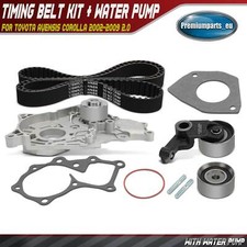 Timing Belt Kit + Water Pump for Toyota Avensis Corolla 2002-2009 KP15562XS-2