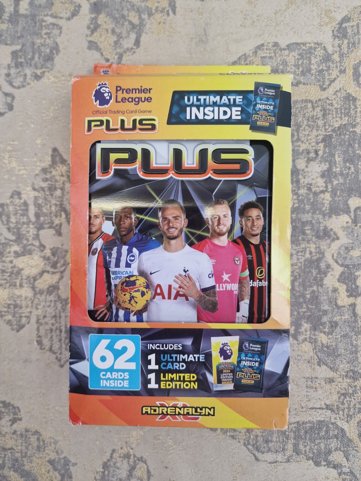 Panini Premier League Adrenalyn XL Plus 2024 Classic Tin Pocket Mixed Cards