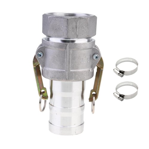 1" 2" Aluminium Camlock Hose Fittings Type C A E F Male Female Cam Lock Coupler - Picture 7 of 15