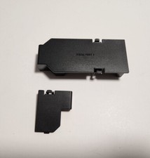 OEM Serial Port 1  2 Covers Nintendo Gamecube - Black