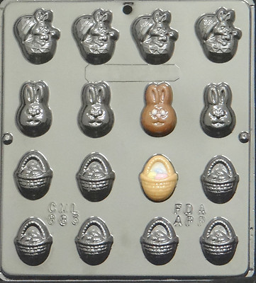 Easter Assortment Chocolate Candy Mold Easter  883 NEW
