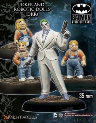 The Joker & Robotic Dolls ~ 35 mm Batman Miniaturen Spielfiguren Ritter Modelle