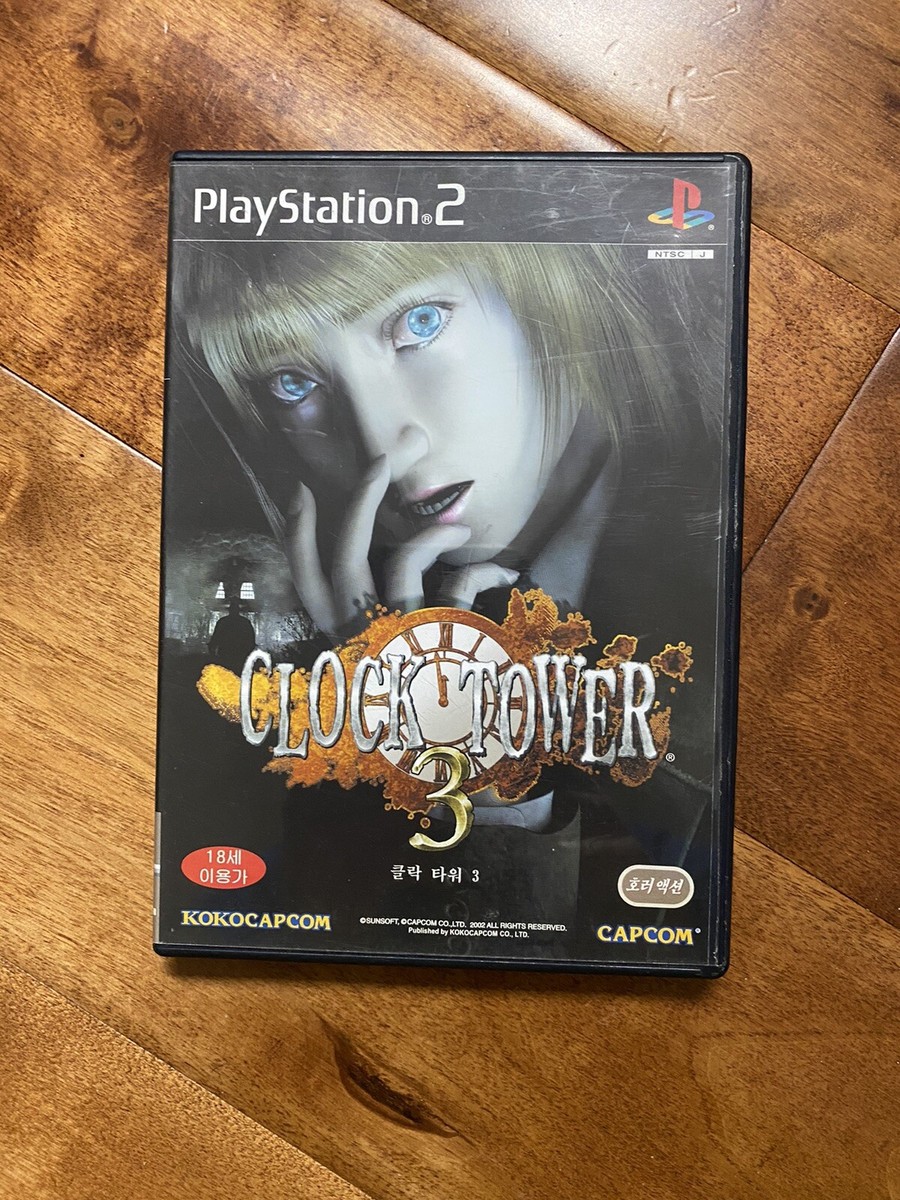 US Seller Korean Version Clock Tower 3 PS2 Koko Capcom Rare