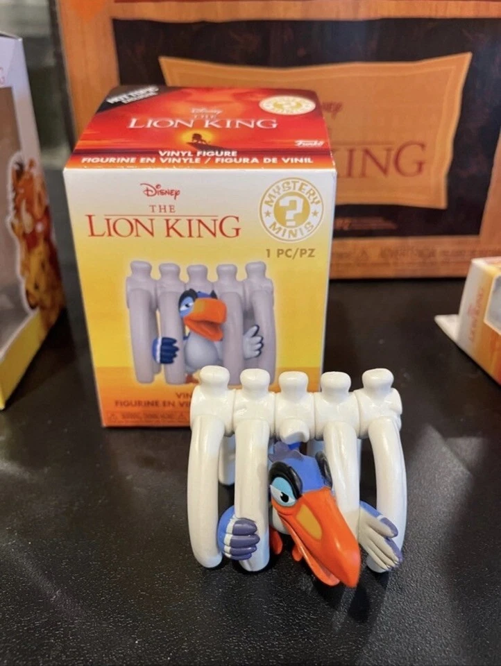 Rare Disney The Lion King 2019 Hot Topic Exclusive 4 piece Funko Mystery box M - Image 4 of 4