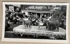 Tampa Florida Parade Float Coca Cola Sign Vintage Snapshot Photo c1950