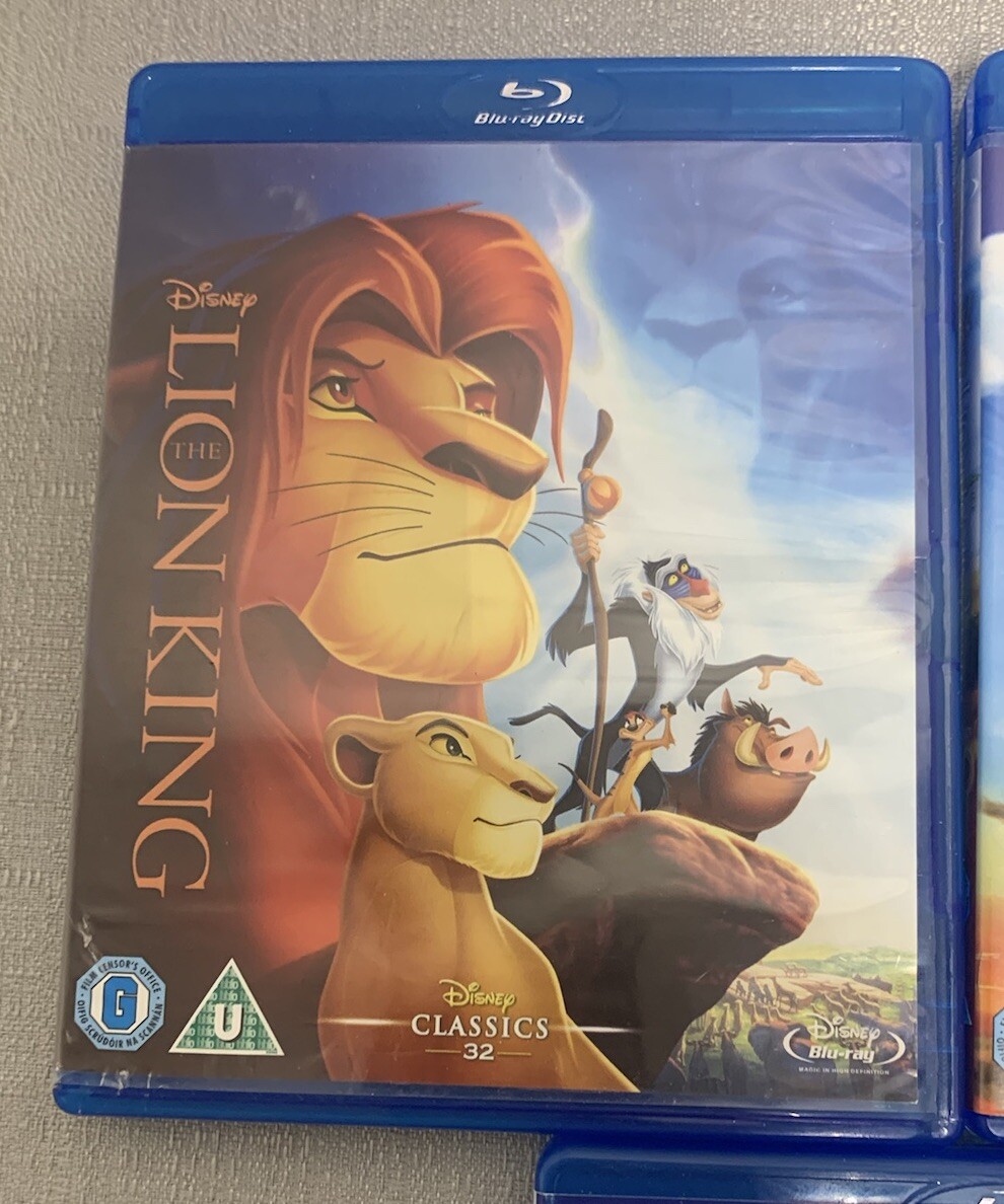 Disney The Lion King, The Lion King 2 And The Lion King 3
