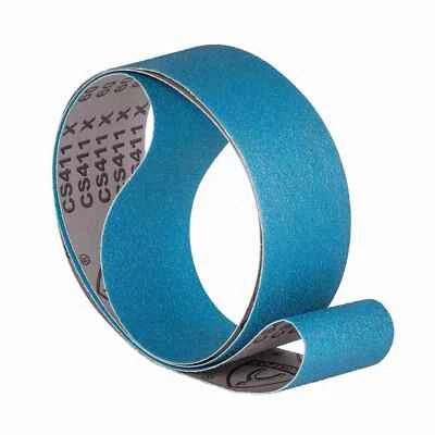 1x Klingspor Schleifband Zirkon Gewebe Schleifbänder 100x1220 mm Stahl Metall