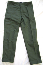 New Men's BDU Pants Tactical Uniform Fatigues Duty Work Cargo adjust Waist X 34"