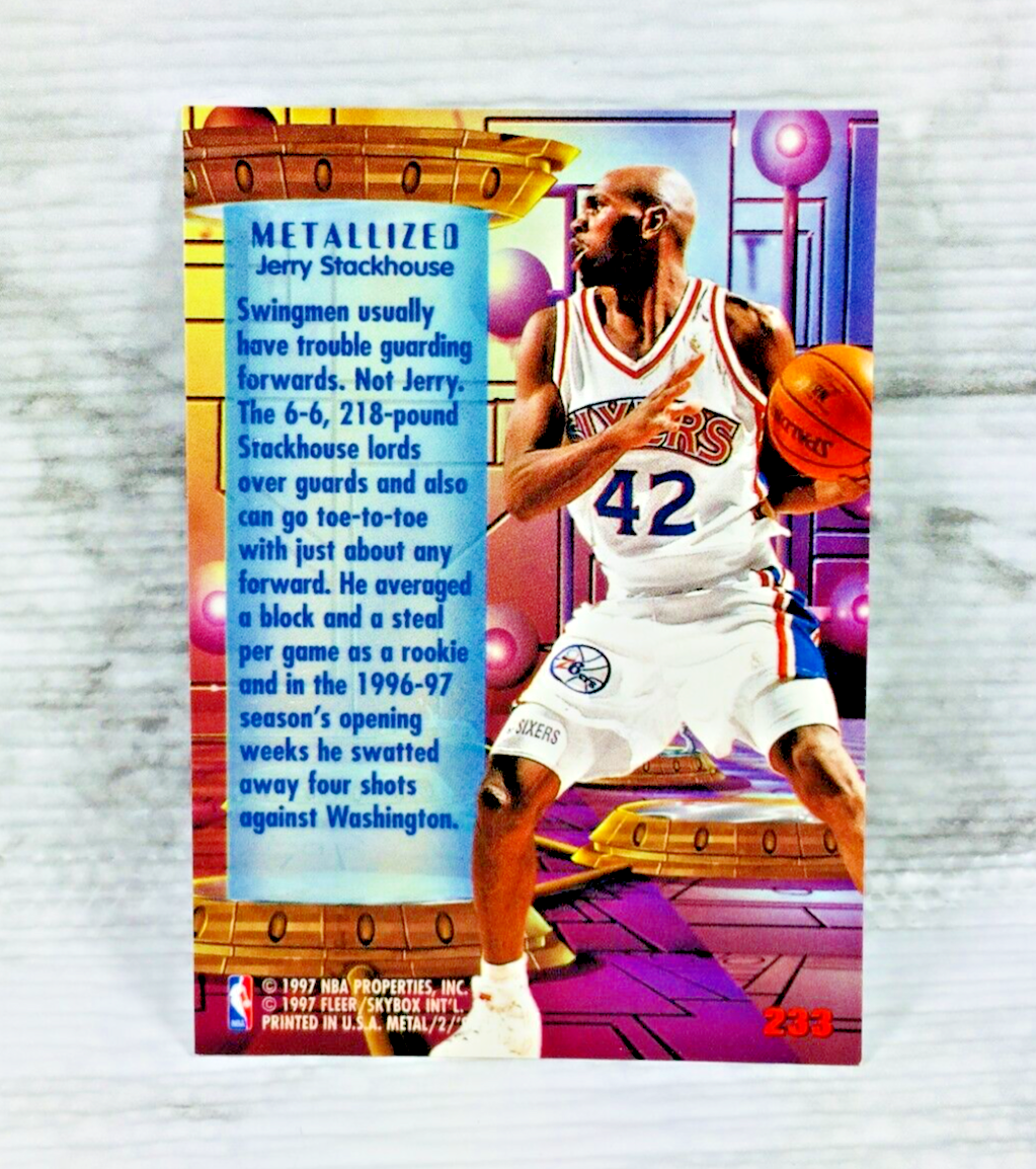 1996-97 Fleer Metal Basketball #233 