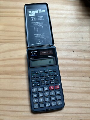 Casio fx-115s VPAM Black Two Way Power Complex Scientific Calculator W/ Cover