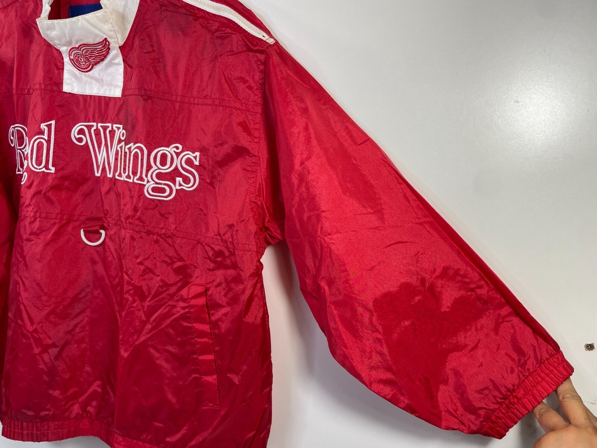 90s REDWINGS NHLジャケットMサイズプルオーバー 2pac 706 90s REDWINGS NHLジャケットMサイズプルオーバー 2pac 706