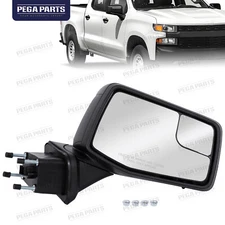 Passenger Right Side Door Mirror Power Heated For 19-24 Chevrolet Silverado 1500