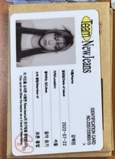 HAERIN NEW JEANS Official Photocard [NEWJEANS] Attention Hype Boy 1st Album