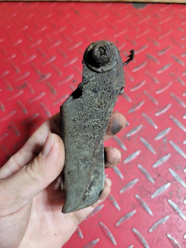 1976 Harley Davidson SX250 Left & Right Side Rider Footpeg Assemblies - Picture 9 of 14