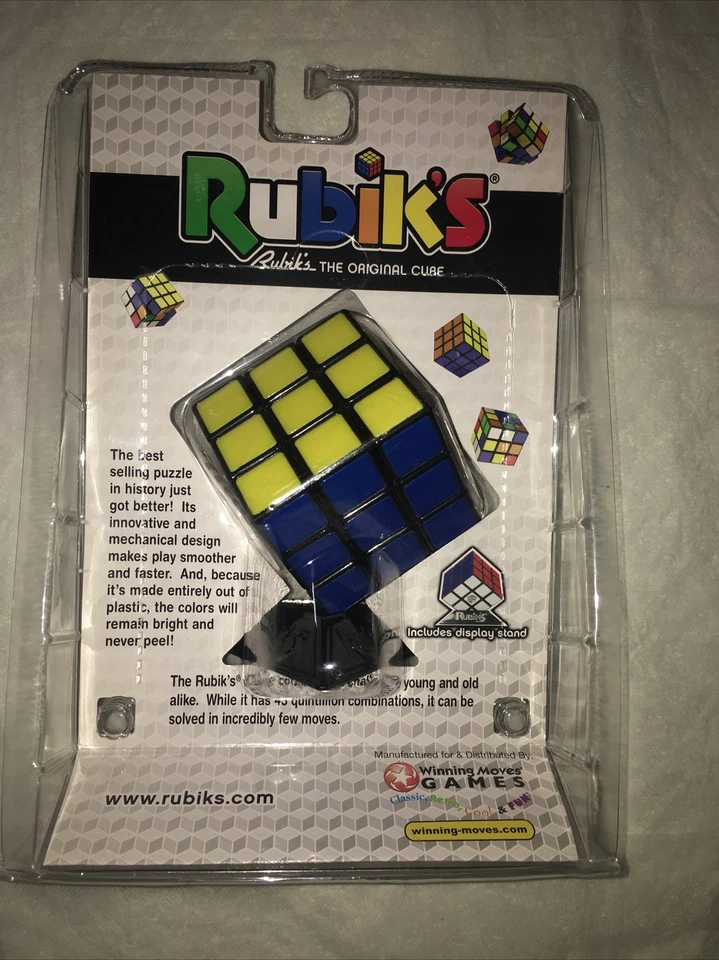 CUBO DE RUBIK, ORIGINAL, 8+, PERFECTO, CÓMODO, HERMOSO, PLAY-SMART, BUEN JUGUETE Foto 2 de 4