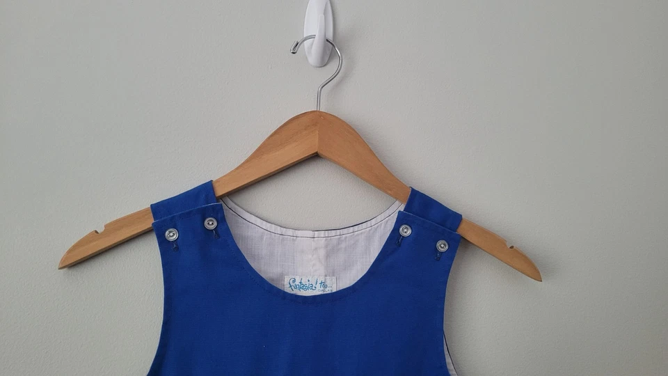 Boutique Funtasia Too Niñas Talla 6 Navidad Vestido Jersey Una Línea Vacaciones Foto 4 de 4