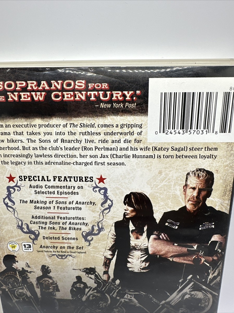 Sons of Anarchy: Season (DVD) 24543570318|