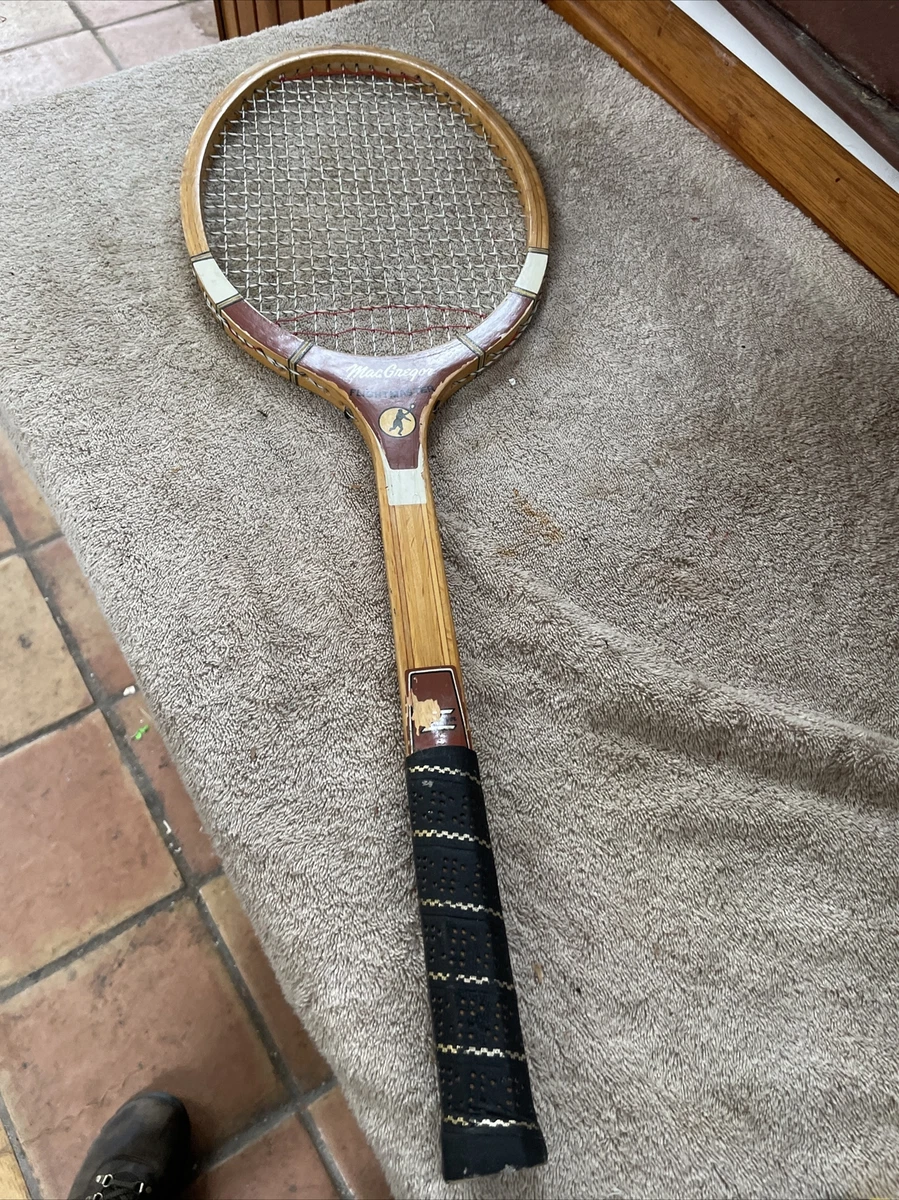 Used MacGregor CHALLENGER PLUS Adult Tennis Racquet 4 3/8