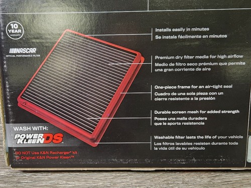 K&N Washable Engine Air Filter SA-2448 Fits 2011, 2012, 2013, 2014-15 Kia Optima - Picture 5 of 5