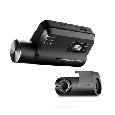 Thinkware Dash Cam Q850 2K QHD Front and 1080p Rear Camera WiFi GPS STARVIS 64GB