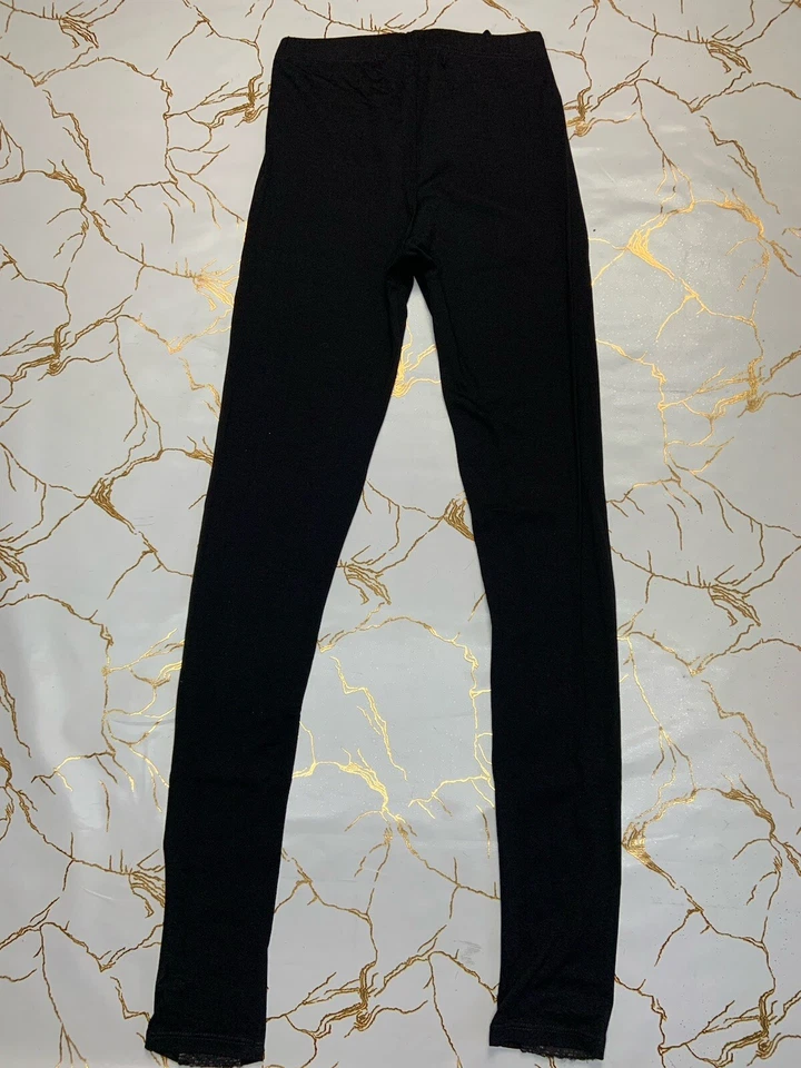 Leggings donna Desigual By Lacroix neri a spina di pesce Ossoss taglia small - Immagine 4 di 4