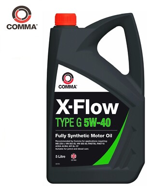 Comma Typ G Motoröl X-Flow 5W-40 5L XFG5L
