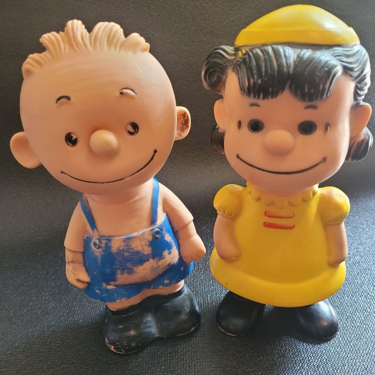 RARE* Pig Pen & Lucy Hungerford Dolls 1958 Peanuts Charlie RARE* Pig Pen & Lucy Hungerford Dolls 1958 Peanuts Charlie