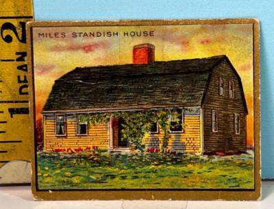 1911 Helmar Turkish Cigarettes Historic Homes: Miles Standish House 