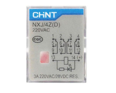 20PCS/1Box New Chint  NXJ Series NXJ/4Z(D)  NXJ-4Z1 Relays Brand