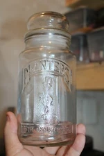 Vintage, 1981, Embossed, Planter's Peanut Jar, 75th Anniversary Item # A - 2400