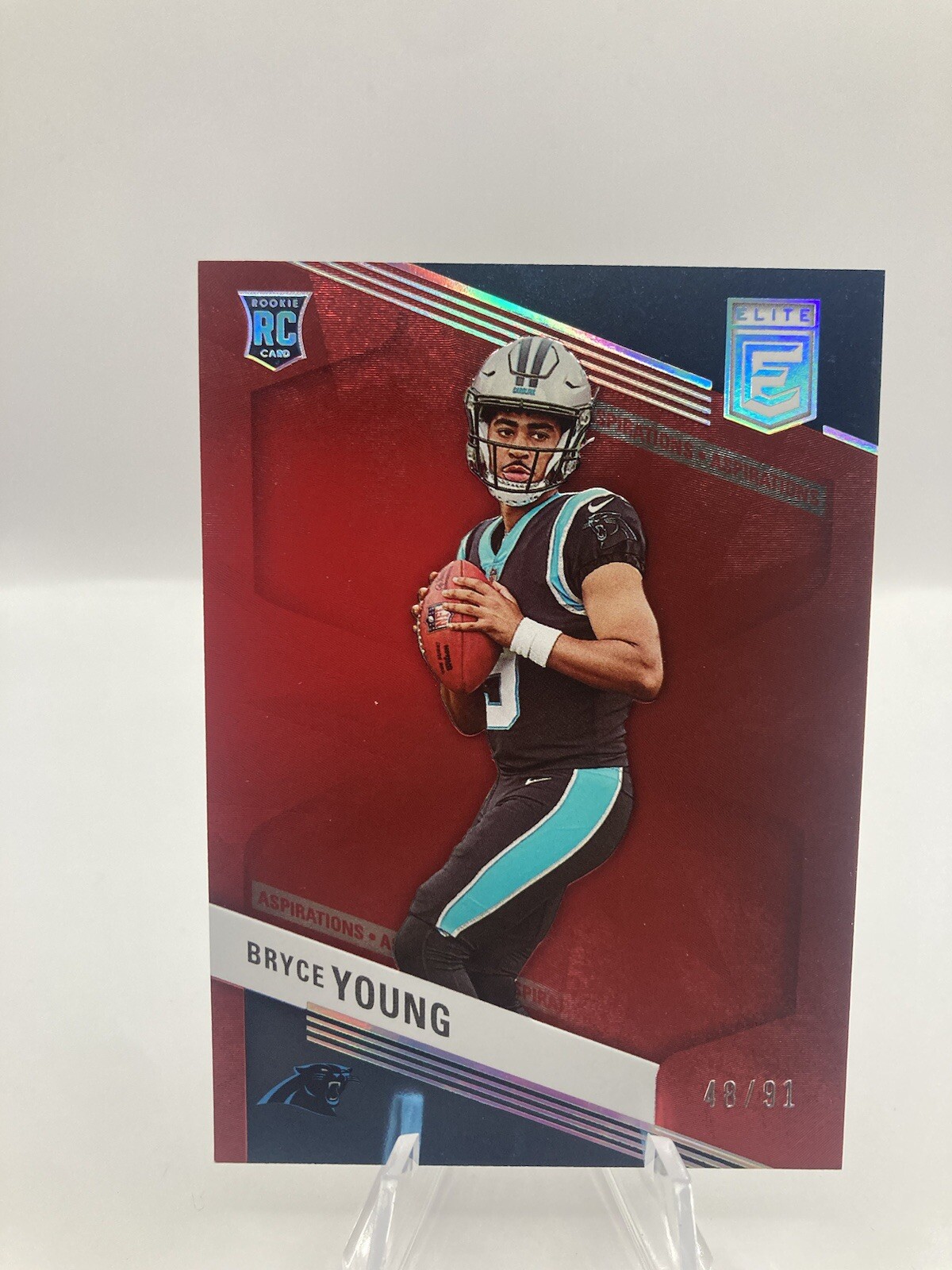 2023 Panini Donruss Elite Rookies Aspirations #110 Bryce Young /91 (RC)
