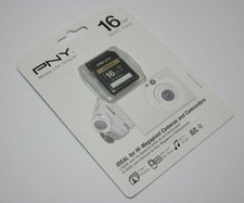 PNY 16G SDHC SD card for Canon Powershot A4000 IS A2300 A3400 A1300 300 SX160