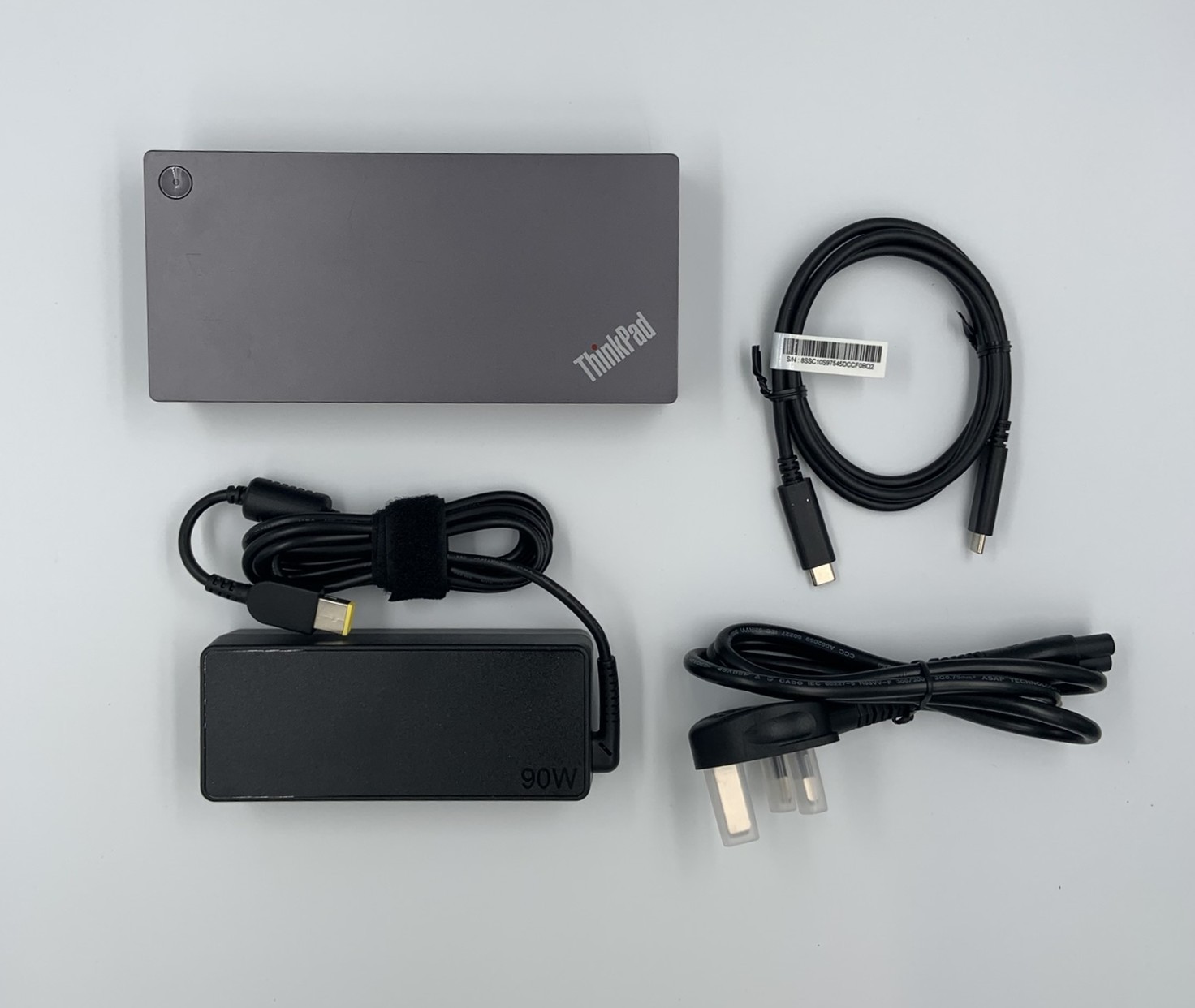 Lenovo ThinkPad USB-C Dock 40B7 90W PSU Dual DP HDMI USB-C Tested