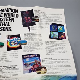 Nintendo NES Konami Insert Poster KON-NES-US-3 Bucky O'Hare