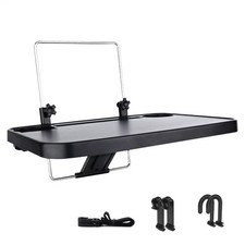 1x Car Steering Wheel Tray Laptop Desk Table Eating Food Stand Drink Holder