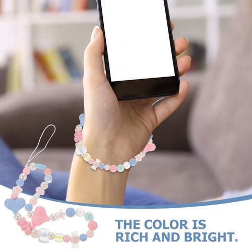 5 Pcs Mobile Phone Lanyard Set Charms Beaded Strap Hanging Wrist - 第 5/12 張圖片