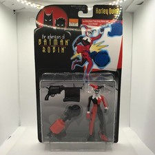 1997 DC Adventures of Batman & Robin  Harley Quinn Figure Kenner JC