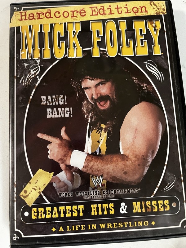 Mick Foley's Greatest Hits & Misses Hardcore Edition 2004 WWE 3-Disc DVD Set
