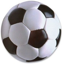24 SOCCER BALL Car Magnets Sports Magnetic Fridge - Large 5" 1/2 2 dozen