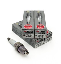4x NGK 4294 / IZFR6H11 Zündkerze Laser Iridium für BMW 3er E46 E90 5er E60 E61 