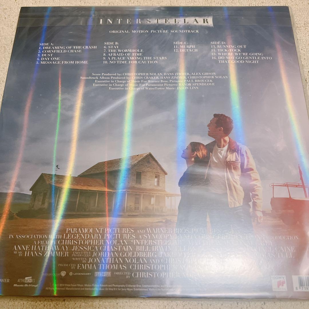 Interstellar Hans Zimmer Limited Edition Vinyl Record Unopened | eBay