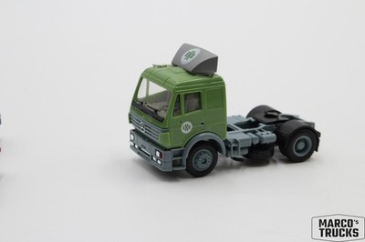Herpa MB SK 94 Zugmaschine grün/grau 2achs ''EKB'' Kieserling 1:87 /H24322
