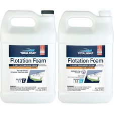 6 Lb Density Expanding Foam Kit, 2 Part Closed Cell Polyurethane Liquid Foam