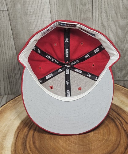 Atlanta Braves New Era 59Fifty Fitted Hat Cap Size 7 1/8 MLB Alternate Colors - Picture 4 of 7