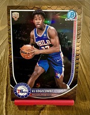 2025-26 Bowman Chrome - VJ Edgecombe #BCV-3 Reptilian Refractor (RC)