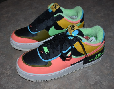 Size 11 - Nike Air Force 1 Shadow SE Solar Flare Atomic Pink W